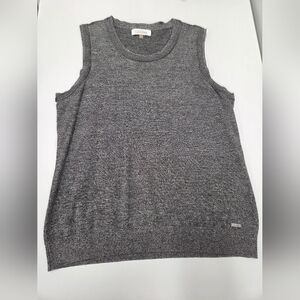 Calvin Klein Charcoal Knit Top